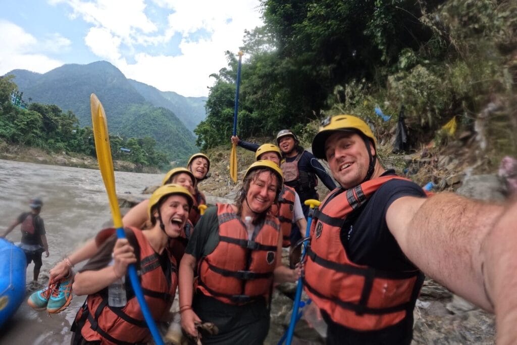 Adventure rafting experience in Nepal’s Himalayan rivers