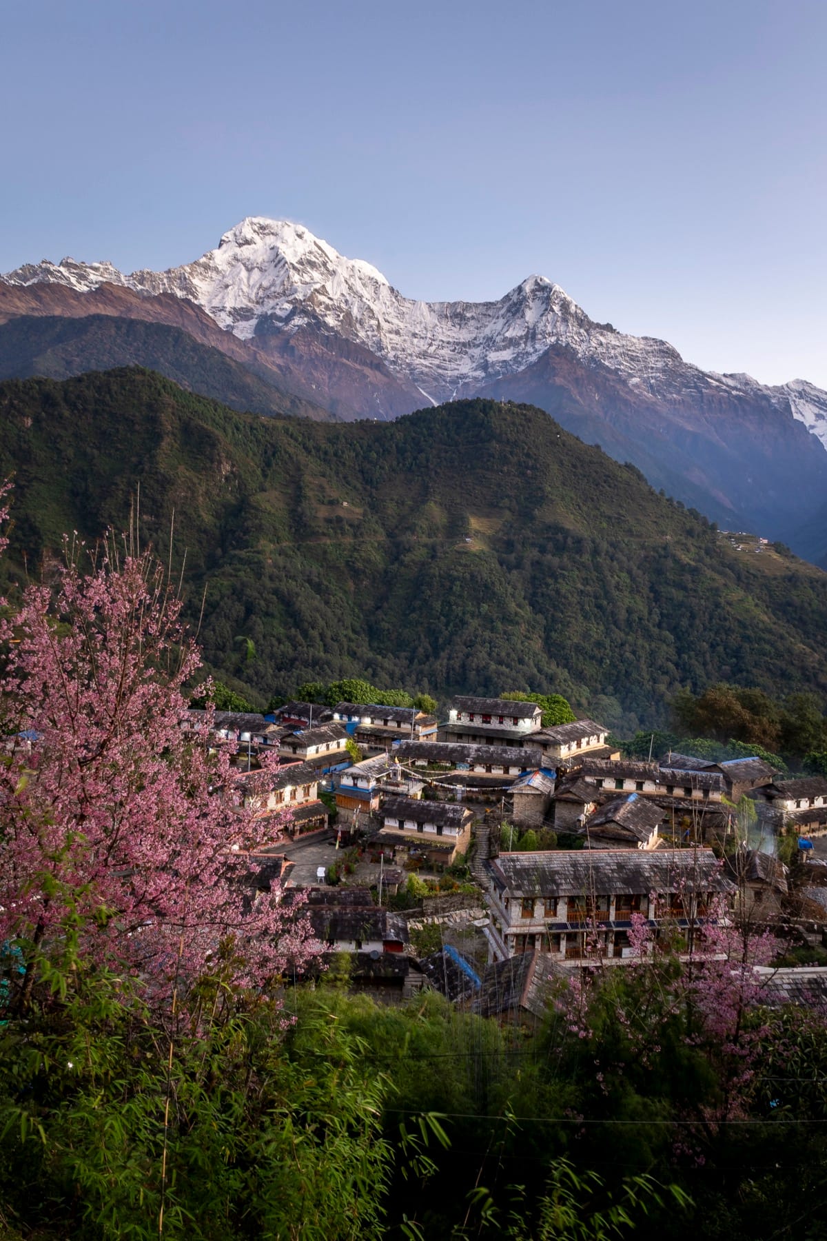 The Gurung village of Ghandruk