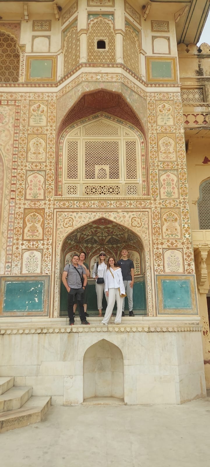 An ornate gate in Jaipur